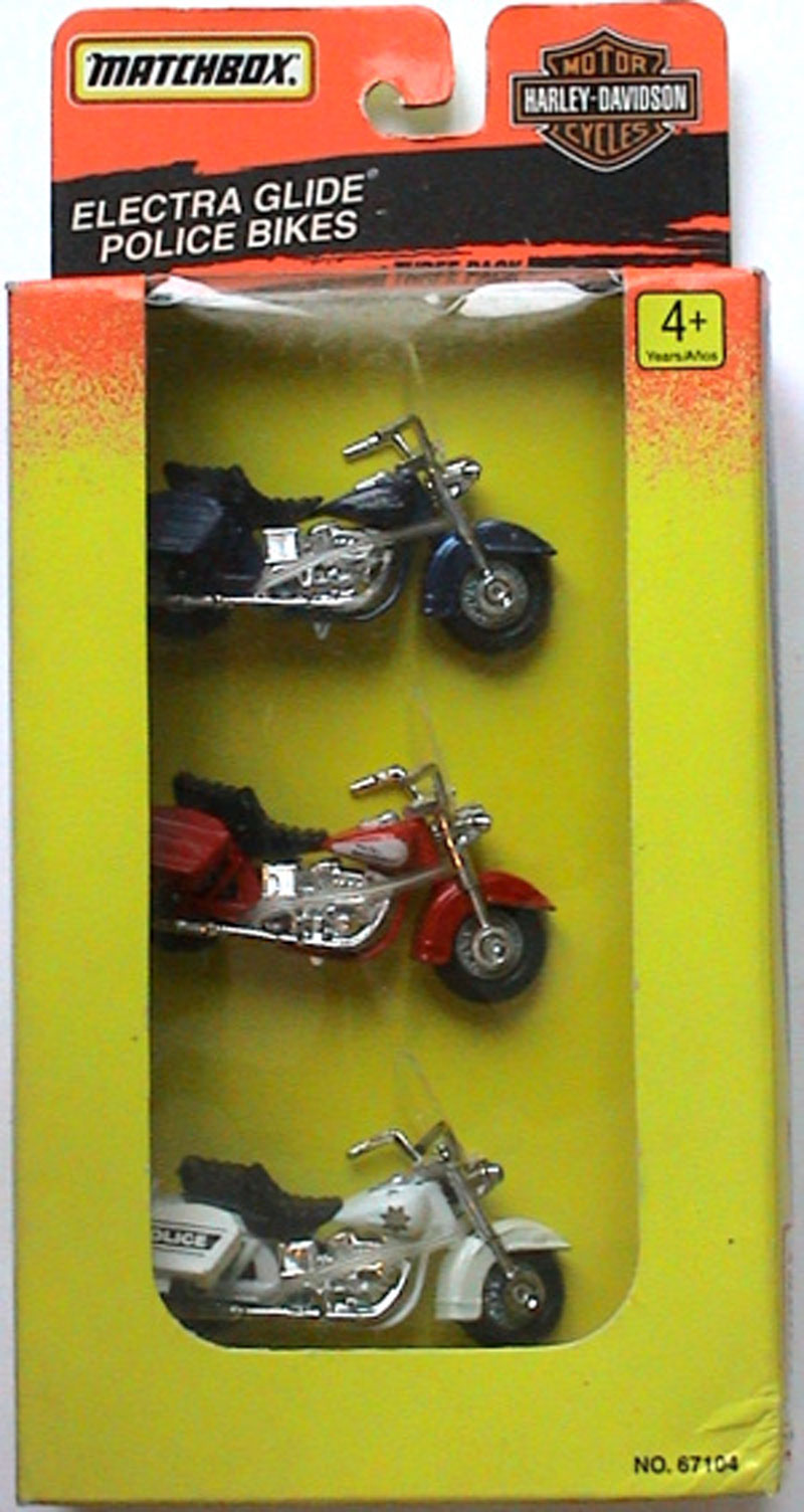 1993 Matchbox Harley Davidson Electraglide Diecast Motorcycle 76246 for sale online 