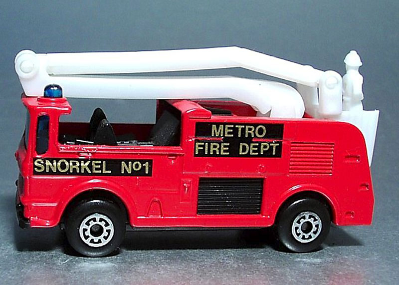 matchbox snorkel fire engine