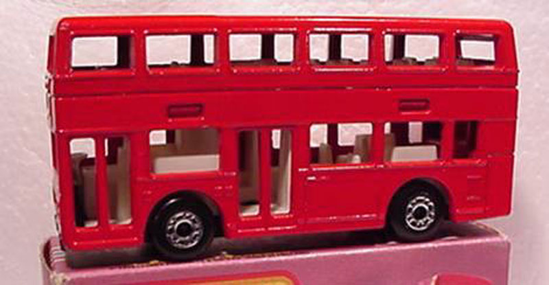 Mint/Boxed Matchbox Superfast 17c Titan London Bus You'll Love New York