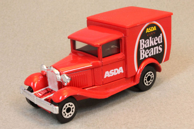 NEW in OPENED BOX MATCHBOX MB38 FORD MODEL A ASDA OVENS BAKED BEANS