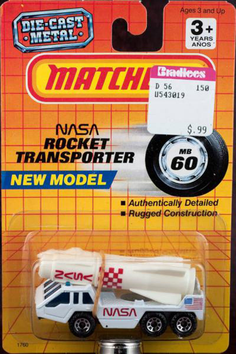 Details about   Matchbox Cars 1760 New Still in Packaging MB60 Nasa Rocket Transporter 