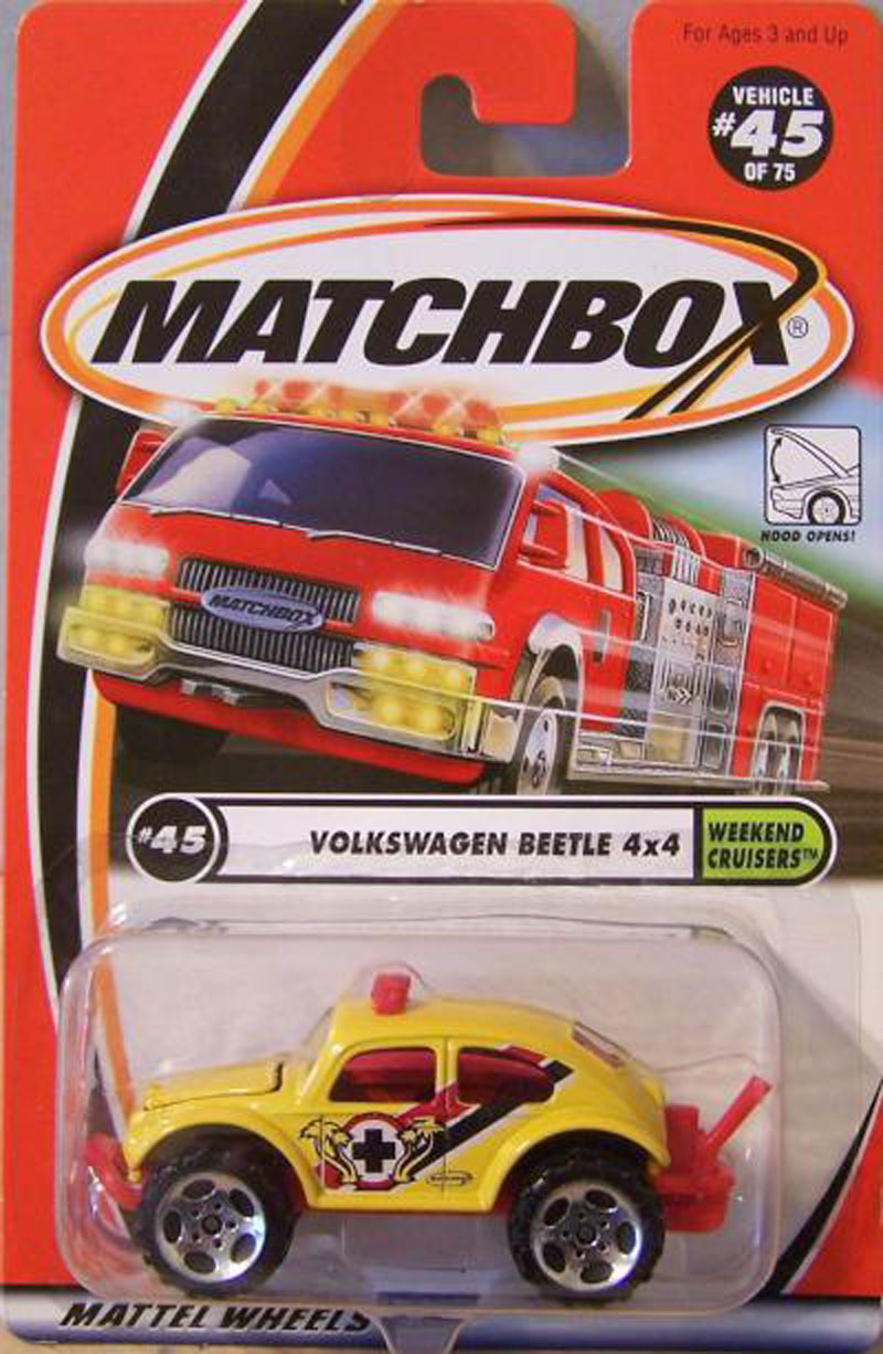 MATCH BOX voitures Coffret Volkswagon 4X4 