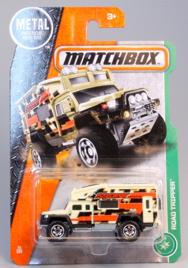 Yellow & Orange Matchbox - 2016 UK Card #122 MBX Prospector Black 